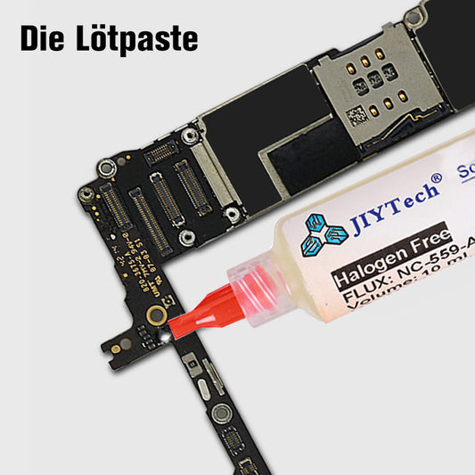 Blaudonau- Spritze Zinn-Lötpaste verbleit Sn63/Pb37