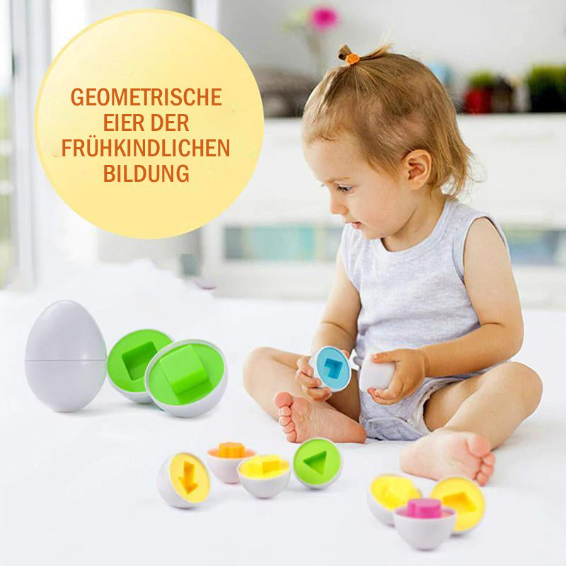 Blaudonau- Pädagogisches Geometrisches Ei Für Kinder