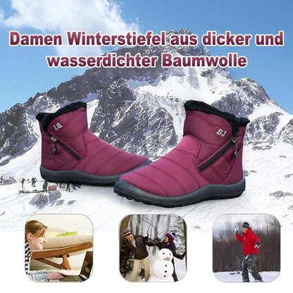 Blaudonau- Wasserdichte Schneeschuhe warm halten