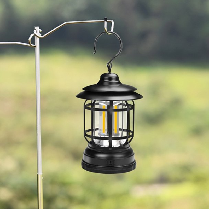 Blaudonau- Tragbare Retro Camping Lampe