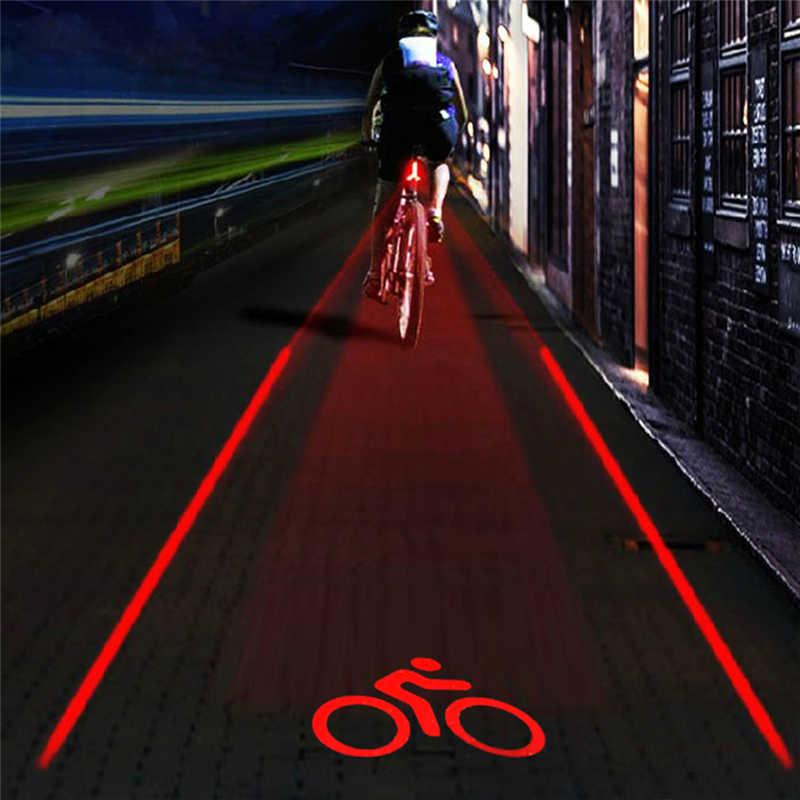 Blaudonau- Fahrrad Laser Projektionsrücklicht