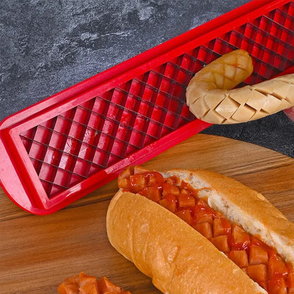 Blaudonau- Perfekt Hot-Dog Schneidemaschine