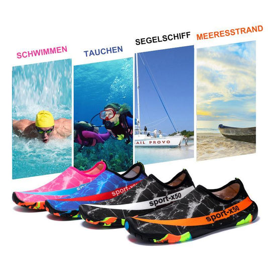 Blaudonau- Outdoor Schnell Trocknende Strand Wasseschuhe, Unisex