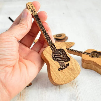 Blaudonau- Træ akustisk guitar pick Box