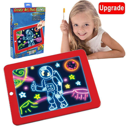 Blaudonau- Malen LED Pad für Kinder