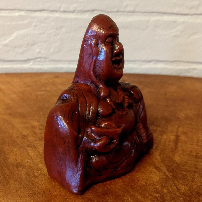 Blaudonau- Umgedrehter Buddha Ornament