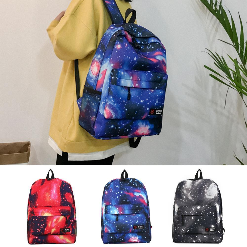 Blaudonau- Galaxy Rucksack Unisex Schulrucksack-nette Tasche