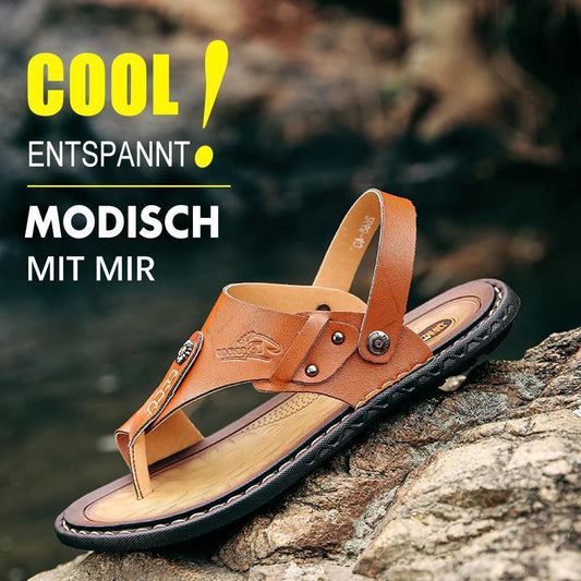 Blaudonau- Männer 2- in- 1 Pantoffeln und Sandalen