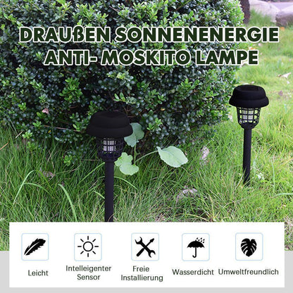 Blaudonau- Outdoor 2-in-1 Garten Anti-Moskito Solarlampe