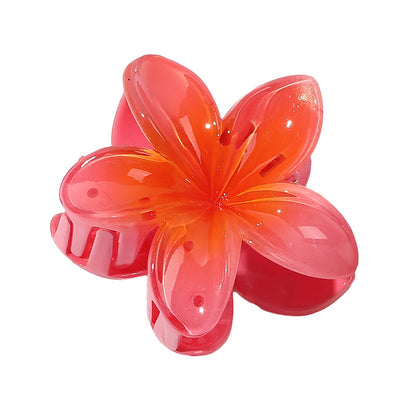 Blaudonau- Egg flower hair clip