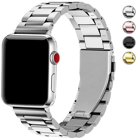 Blaudonau- Edelstahl Apple Watch Band