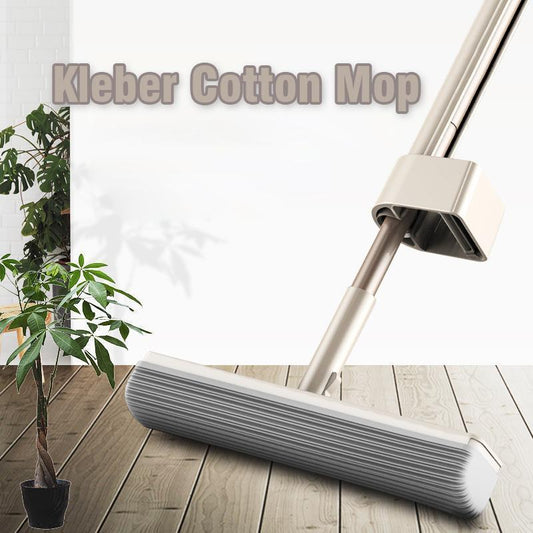 Blaudonau- Kleber Cotton Mop, mit zwei Moppköpfe