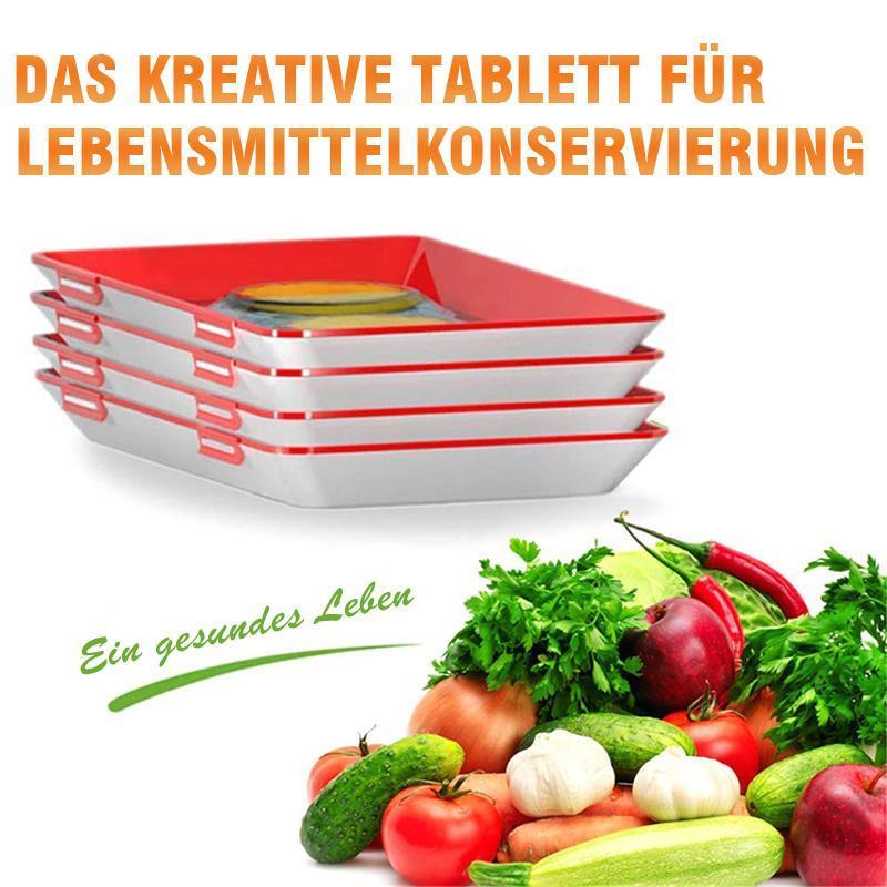 Blaudonau- Das kreative Tablett für Lebensmittelkonservierung