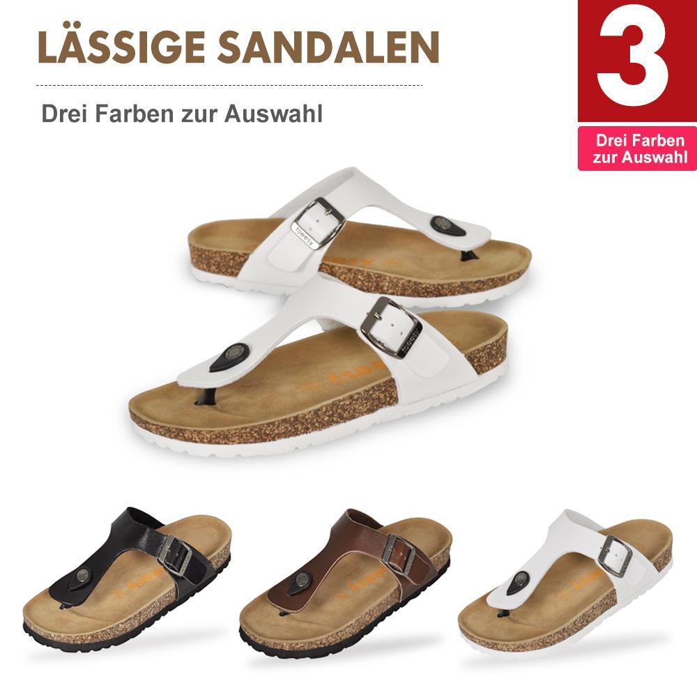 Blaudonau- Lässige Sandalen, klassisches Design