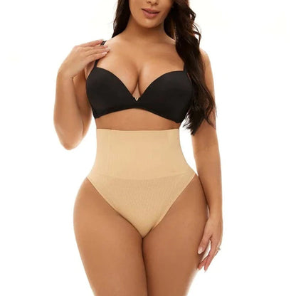 Blaudonau- Bauchkontrollierender Shapewear-Tanga