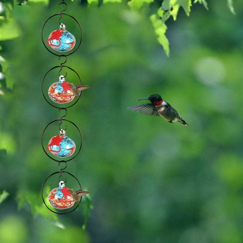 Blaudonau- Hängender Kolibri-Futterspender