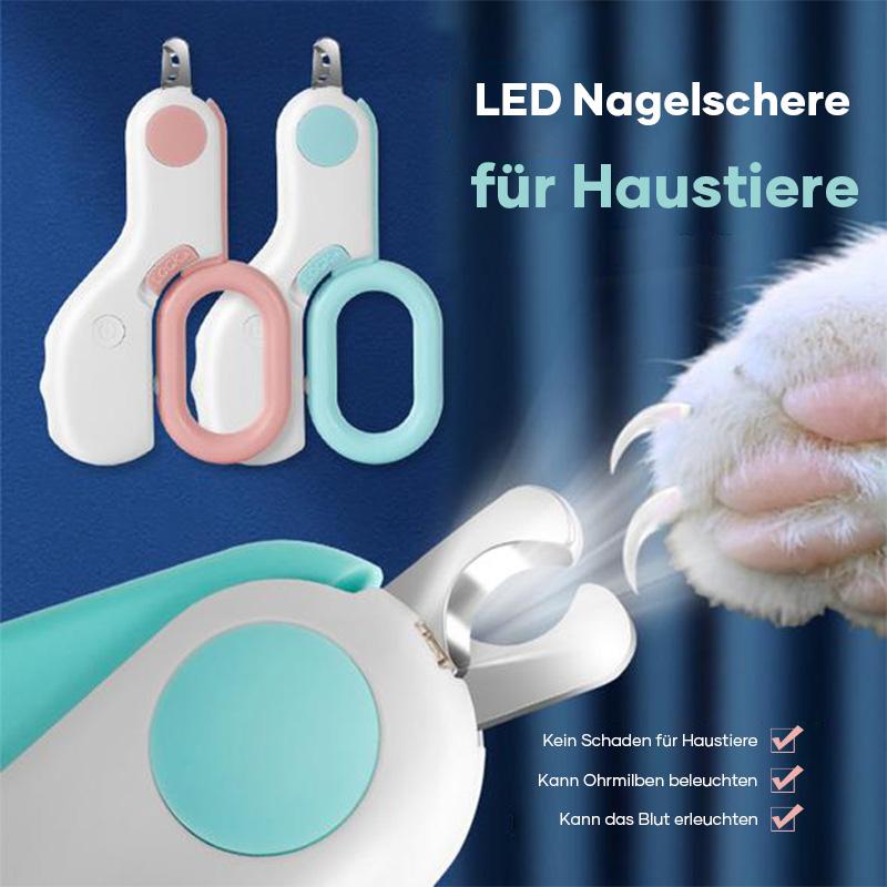 Blaudonau- LED-Nagelknipser für Haustiere