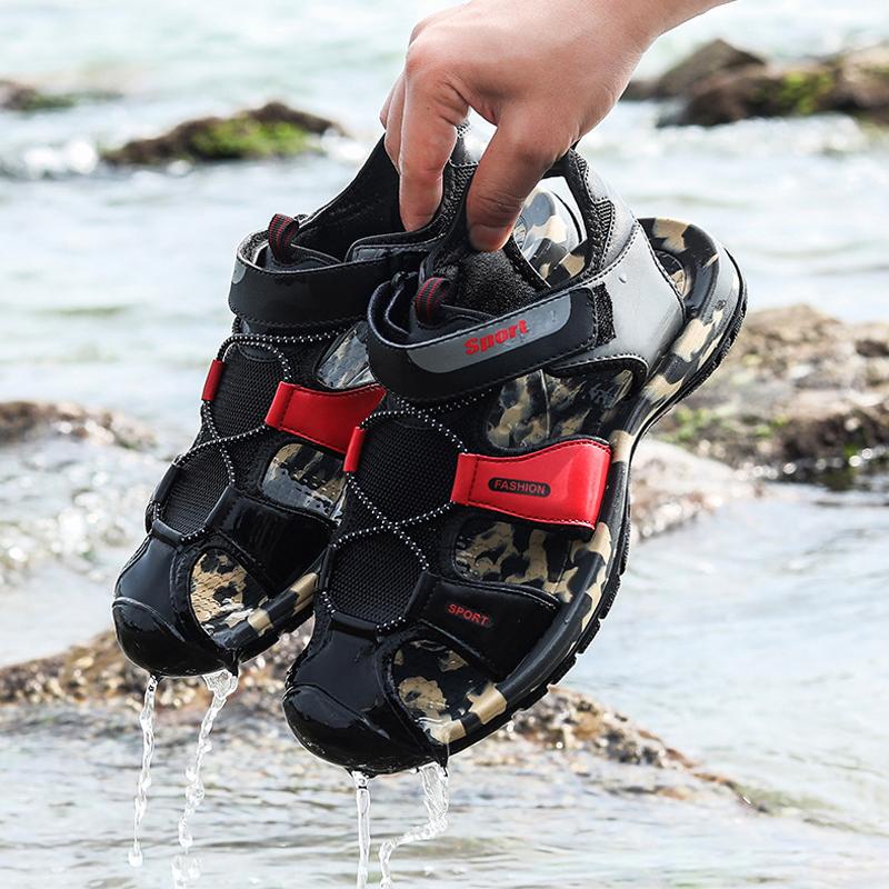 Blaudonau- Herr Sommer Sandalen