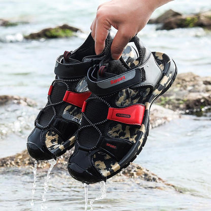 Blaudonau- Herr Sommer Sandalen