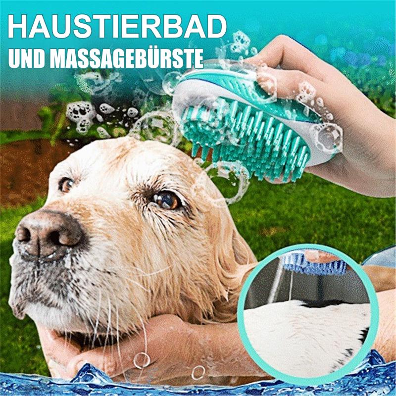 Blaudonau- Haustierbad und Massagebürste