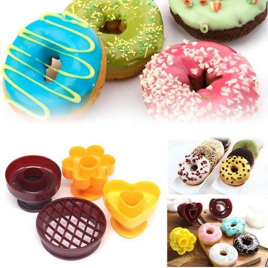 Blaudonau- Donut Form, 4- Set