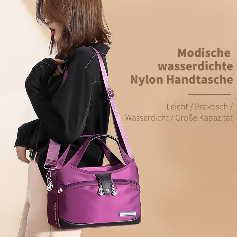 Blaudonau- Nylon Handtasche/Umhängetasche mit großer Kapazität