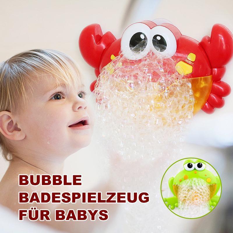 Blaudonau- Elektrische Auto Bubble Maschine, Badespielzeug für Babys