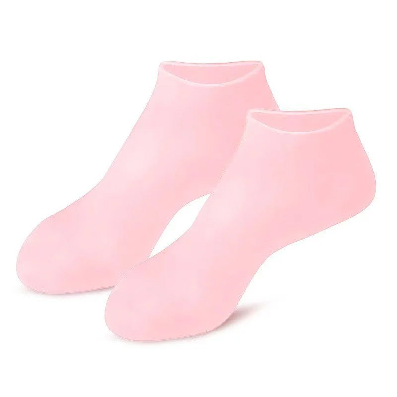 Blaudonau- Damen Silikonsocken Pink