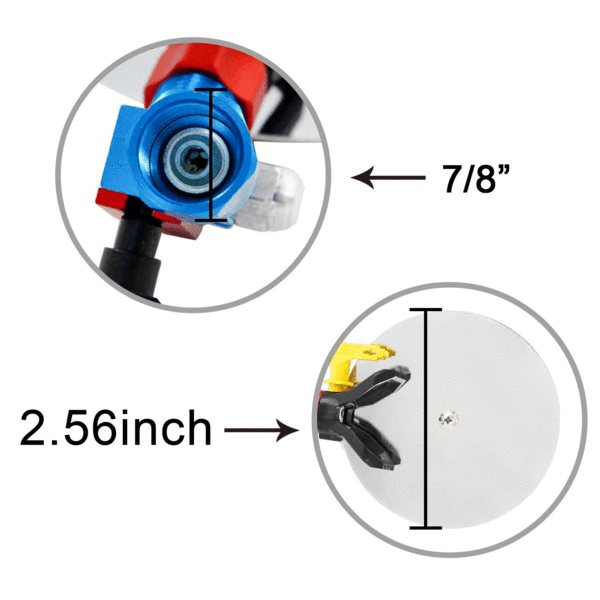 Blaudonau- Amenitee Spray-Guide-Werkzeug Für 7/8 Inch Düse Paint Sprayer