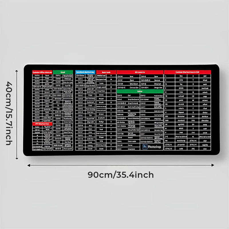 Blaudonau- Anti-Rutsch-Tastatur-Pad 900*400mm