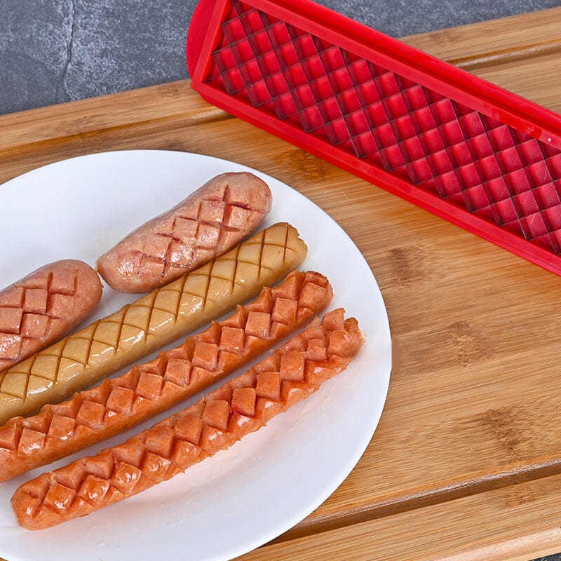 Blaudonau- Perfekt Hot-Dog Schneidemaschine