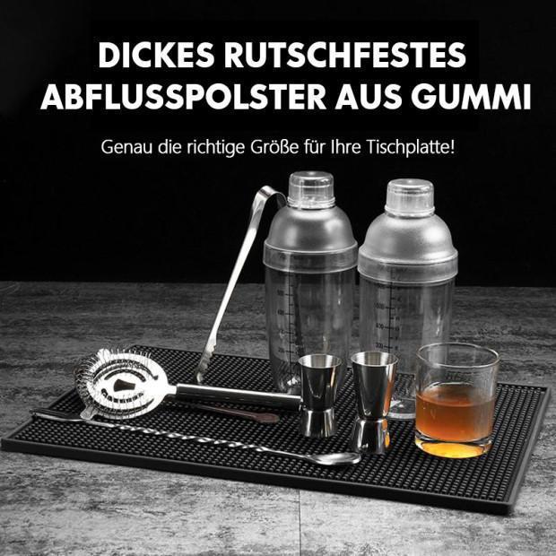 Blaudonau- Dickes rutschfestes Abflusspolster aus Gummi