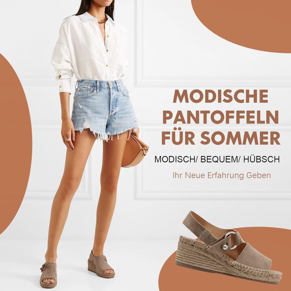 Blaudonau- Modische Pantoffeln für Sommer