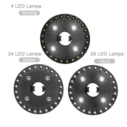 Blaudonau- 28 LED Lampe für den Schirm