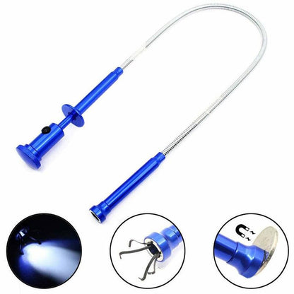 Blaudonau- Flexibler magnetischer Grabber mit LED-Licht