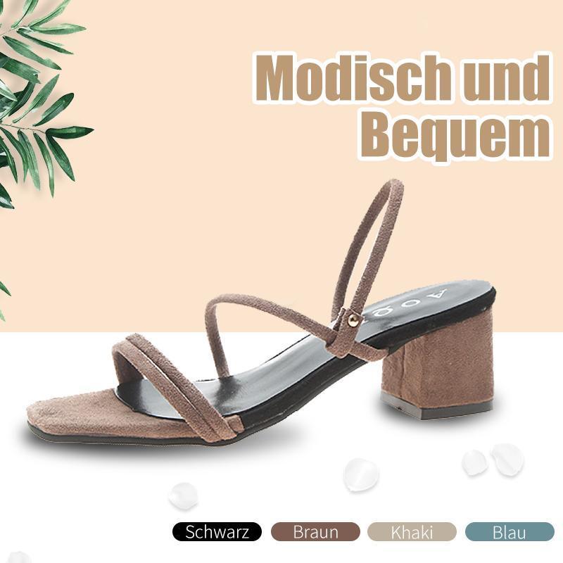 Blaudonau- Römische Damen Sommer Sandalen