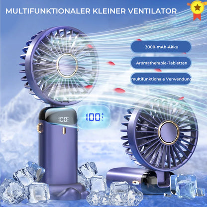 Blaudonau- Tragbarer elektrischer Handventilator