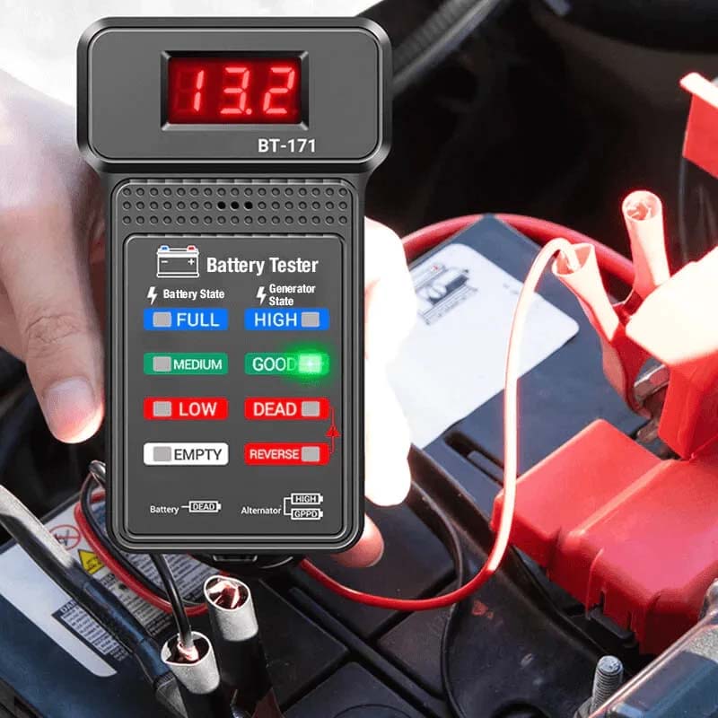 Blaudonau- Multifunktionaler 12-V-Batterietester für Autos