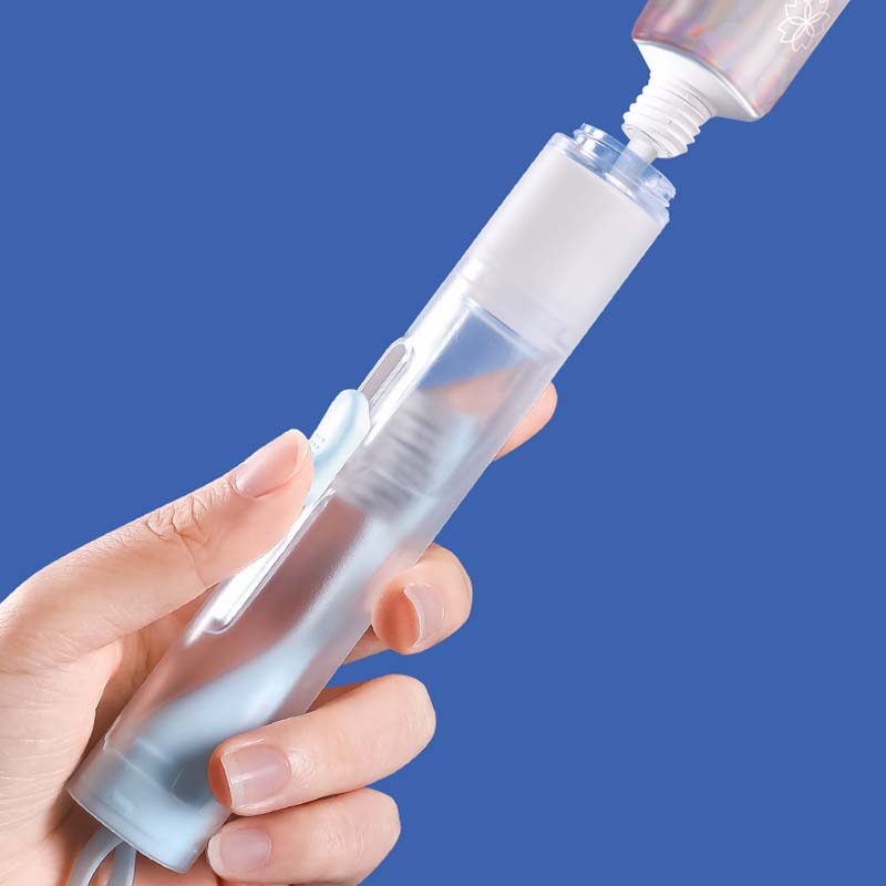 Blaudonau- 3-In-1 Travel Toothbrush