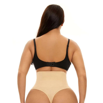 Blaudonau- Bauchkontrollierender Shapewear-Tanga