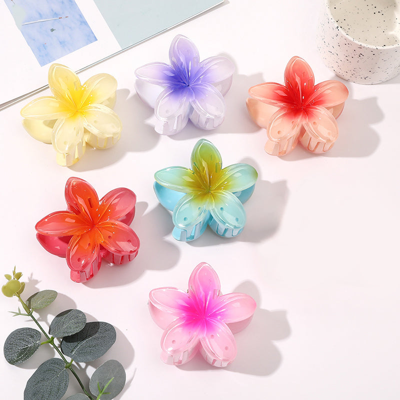 Blaudonau- Egg flower hair clip