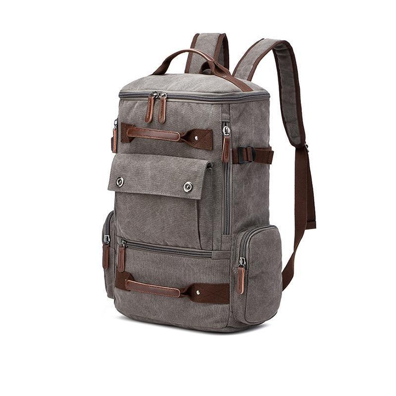 Blaudonau- Man Modische Tasche, Rucksack Grau