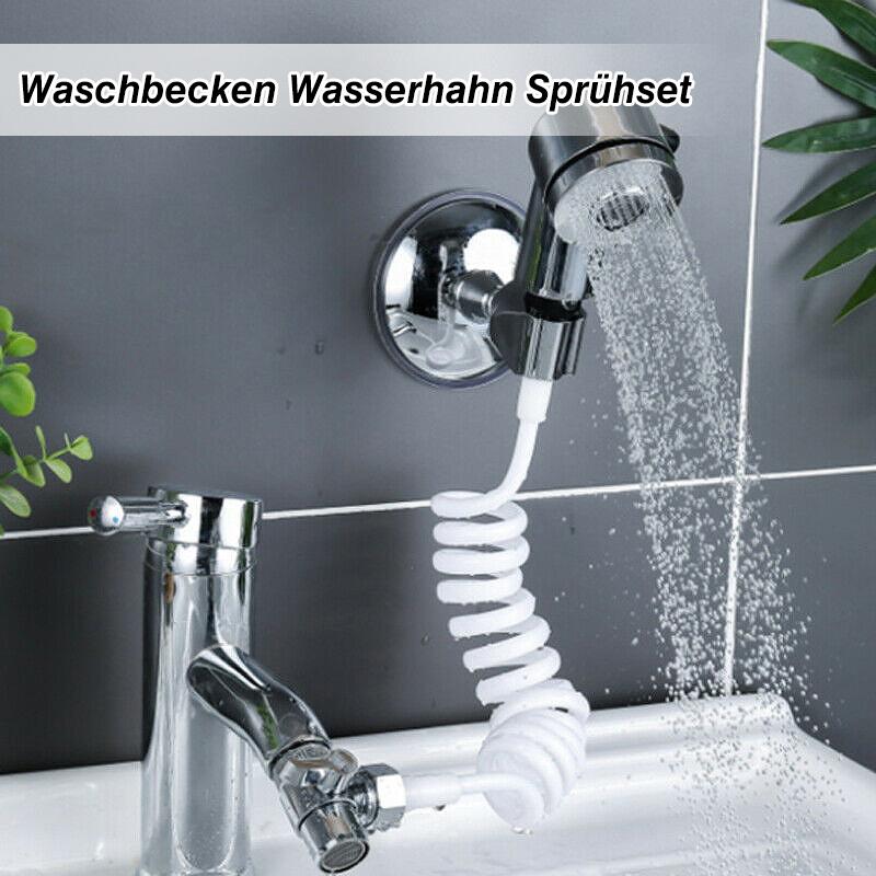 Blaudonau- Waschbecken Wasserhahn Sprühset