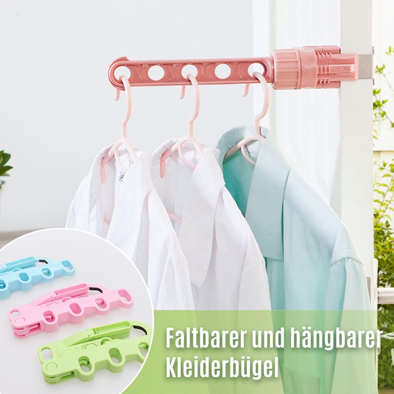 Blaudonau- Faltbarer und hängbarer Kleiderbügel