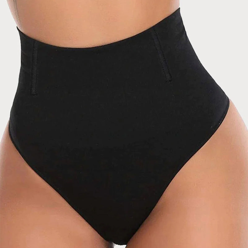 Blaudonau- Bauchkontrollierender Shapewear-Tanga