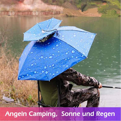 Blaudonau- Regenschirmhut für das Fischen und Gartenarbeit