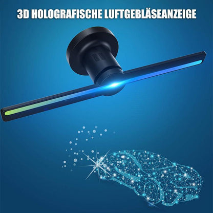 Blaudonau- Kreative 3D Holografische Werbeanzeige