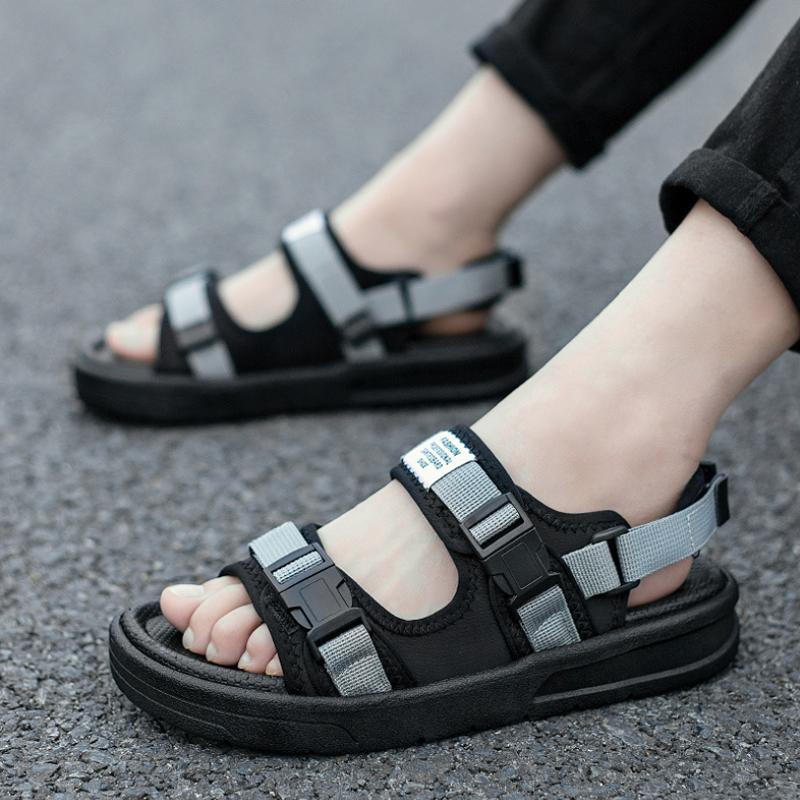 Blaudonau- Lässige Herr Sommer Sandalen