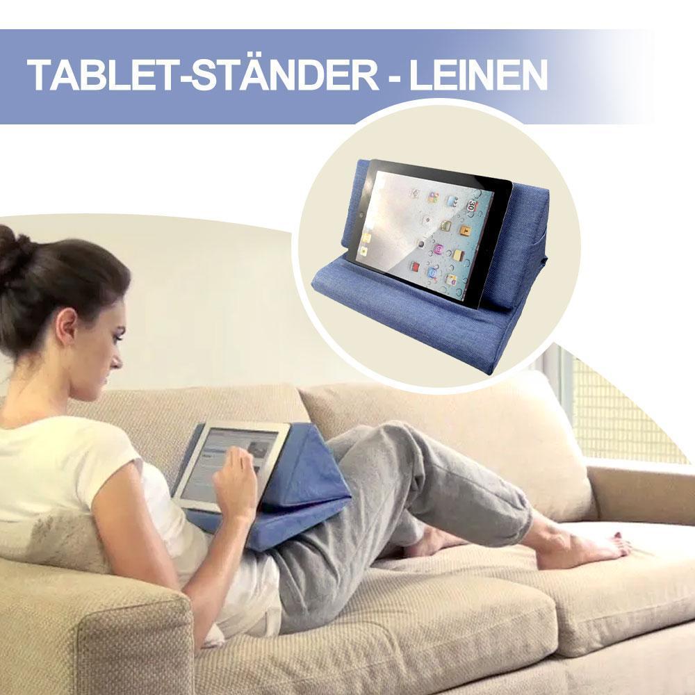 Blaudonau- Hallohaus Tablet-Ständer - Leinen