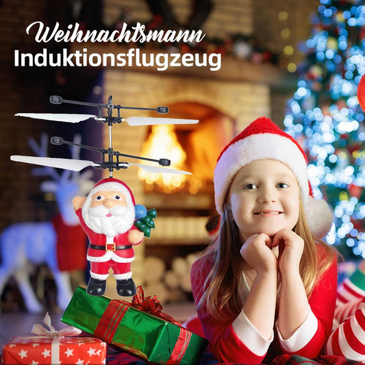 Blaudonau- Weihnachtsmann Induktionsflugzeug